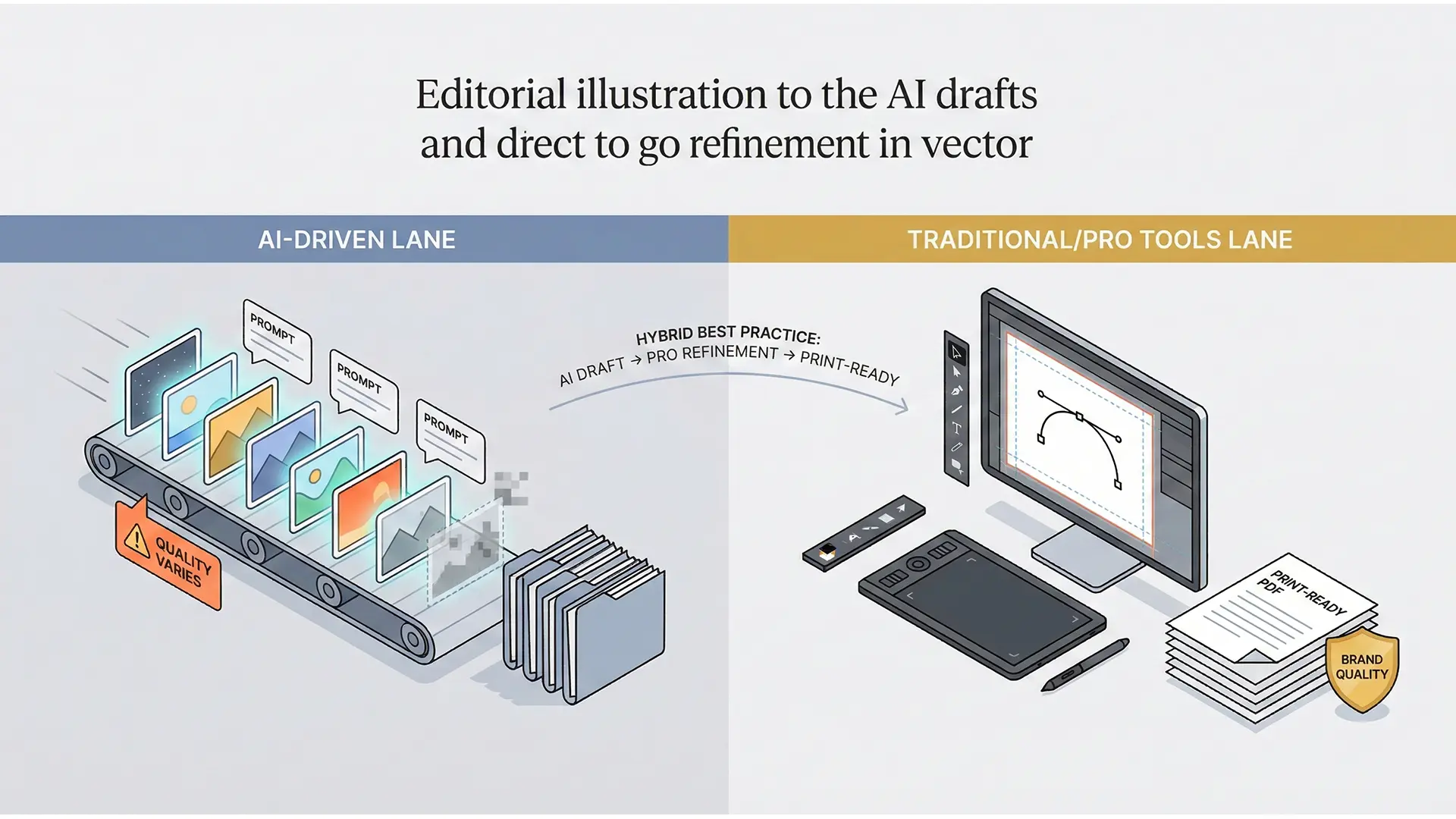 AI vs Traditional Coloring Book Creation: Quality, Cost, Time (Pros & Cons)